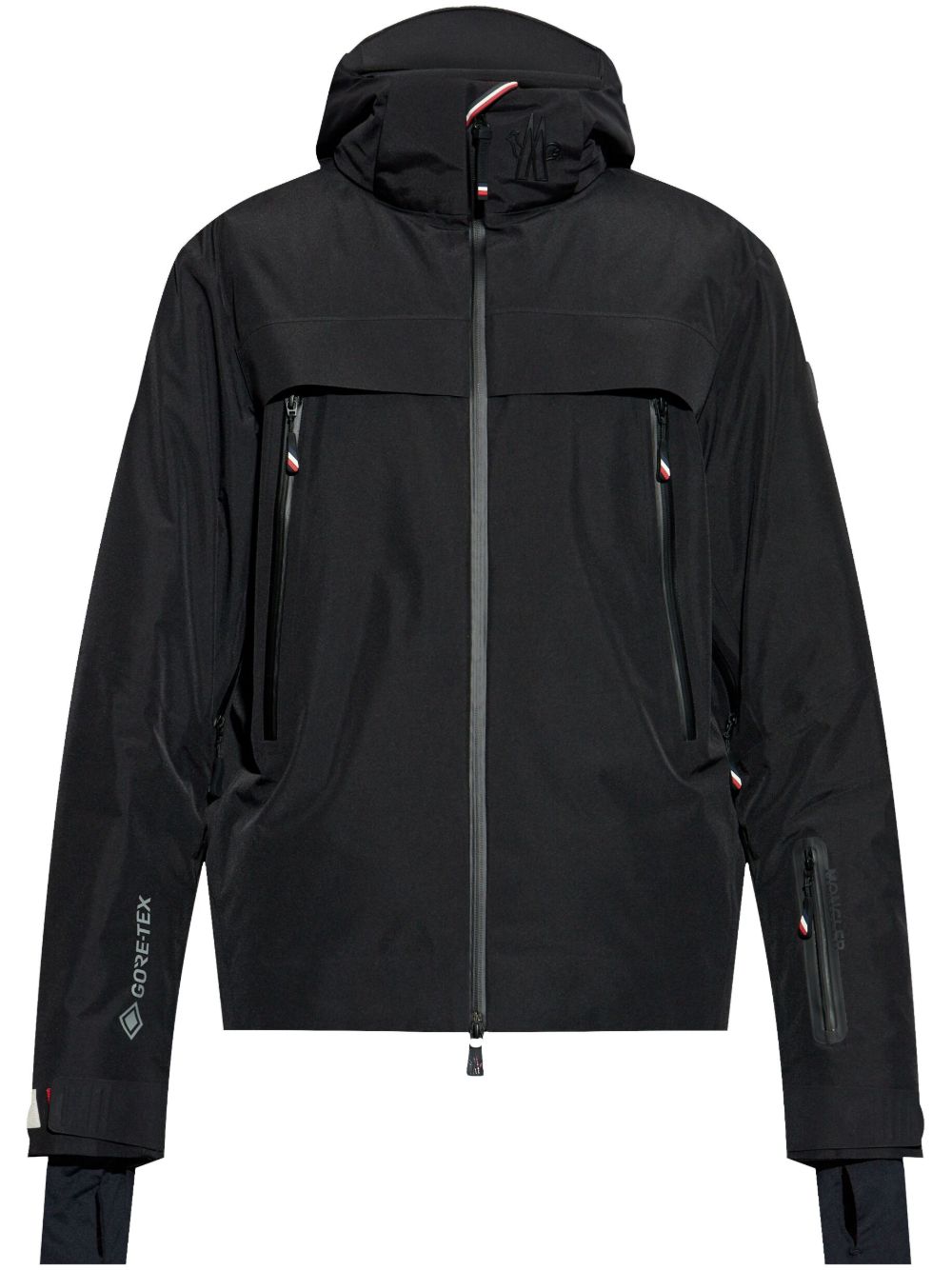 Moncler Grenoble 运动滑雪夹克 - 黑色