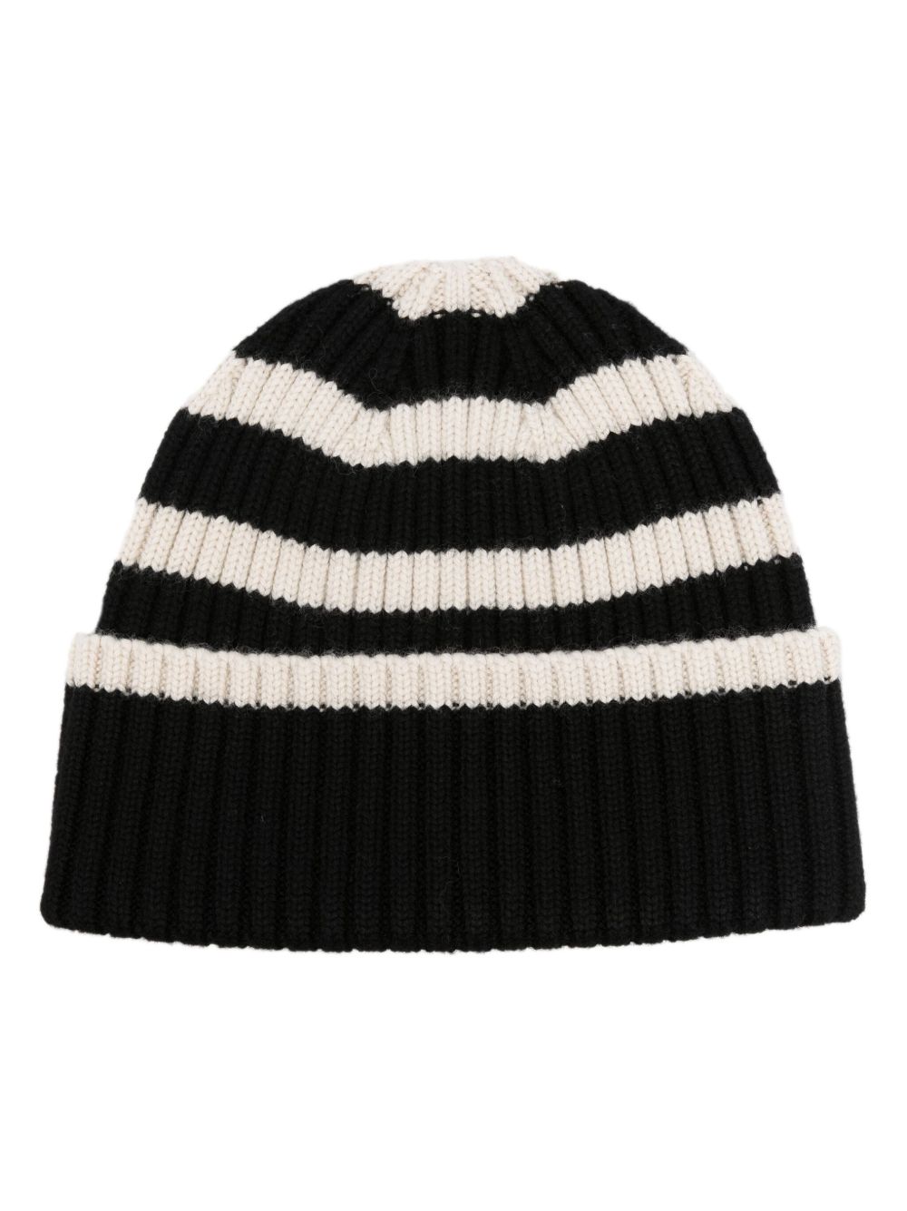 TOTEME Signature Stripe 套头帽 - 黑色