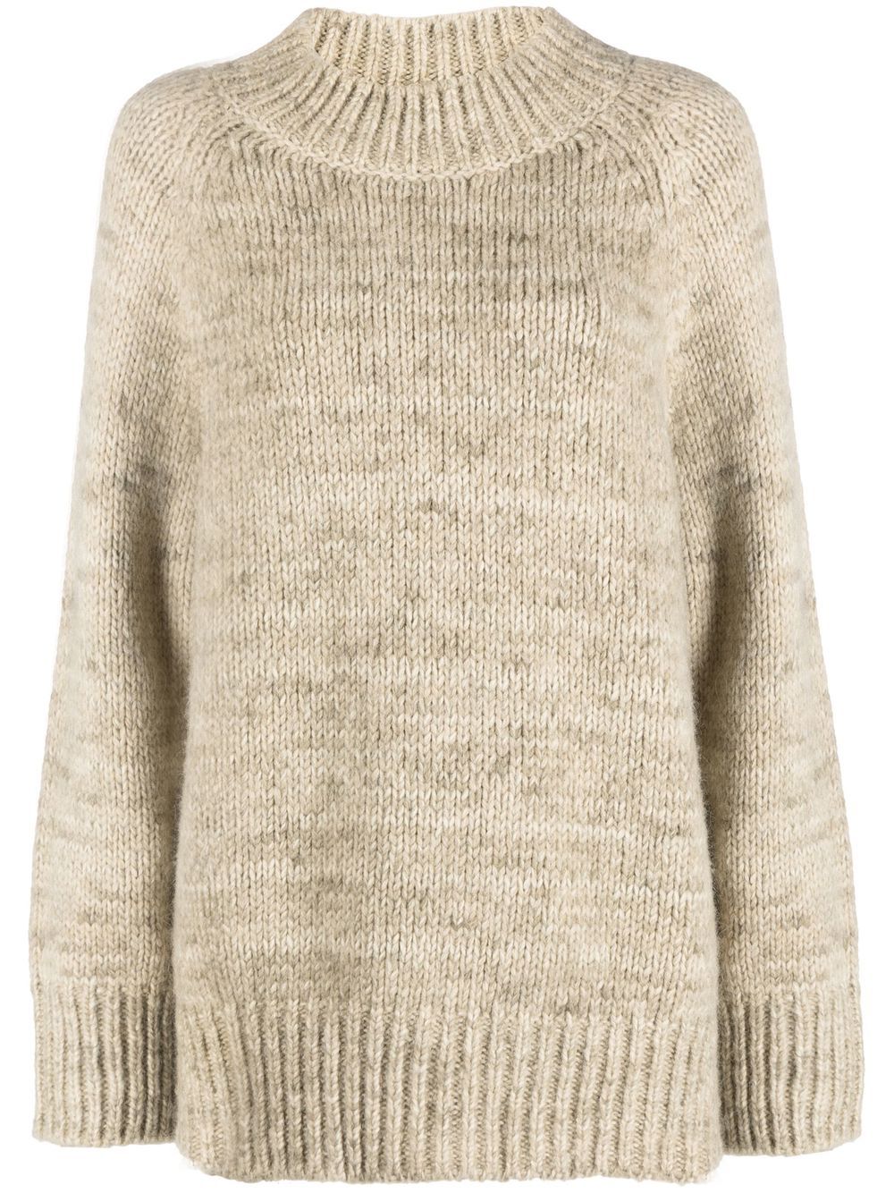 Maison Margiela Botanical Dye 圆领毛衣 - 中性色
