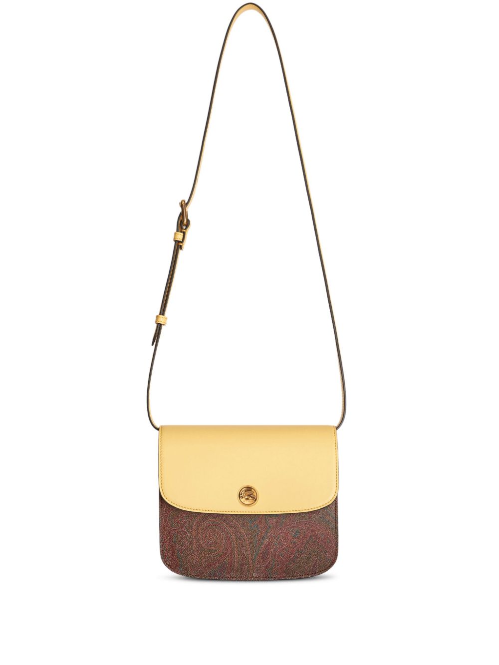 ETRO Essentials 小号斜挎包 - 褐色