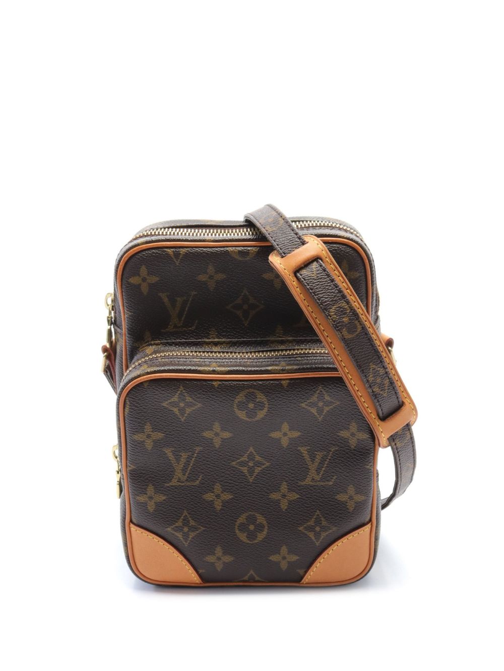 Louis Vuitton Pre-Owned Amazon 单肩包（2002年典藏款） - 褐色