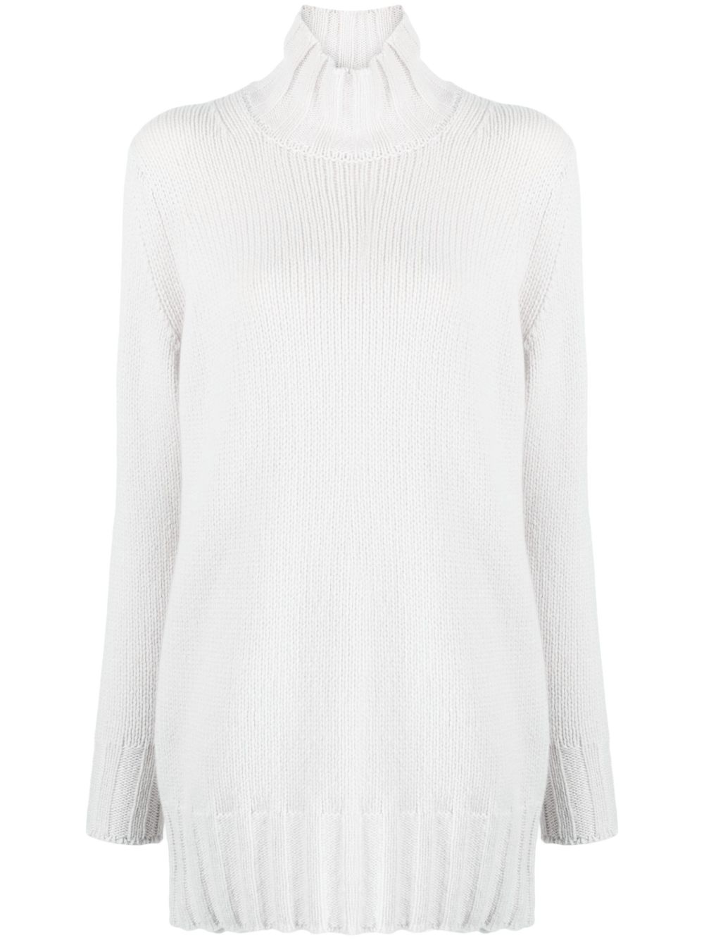 Incentive! Cashmere 高领羊绒毛衣 - 灰色