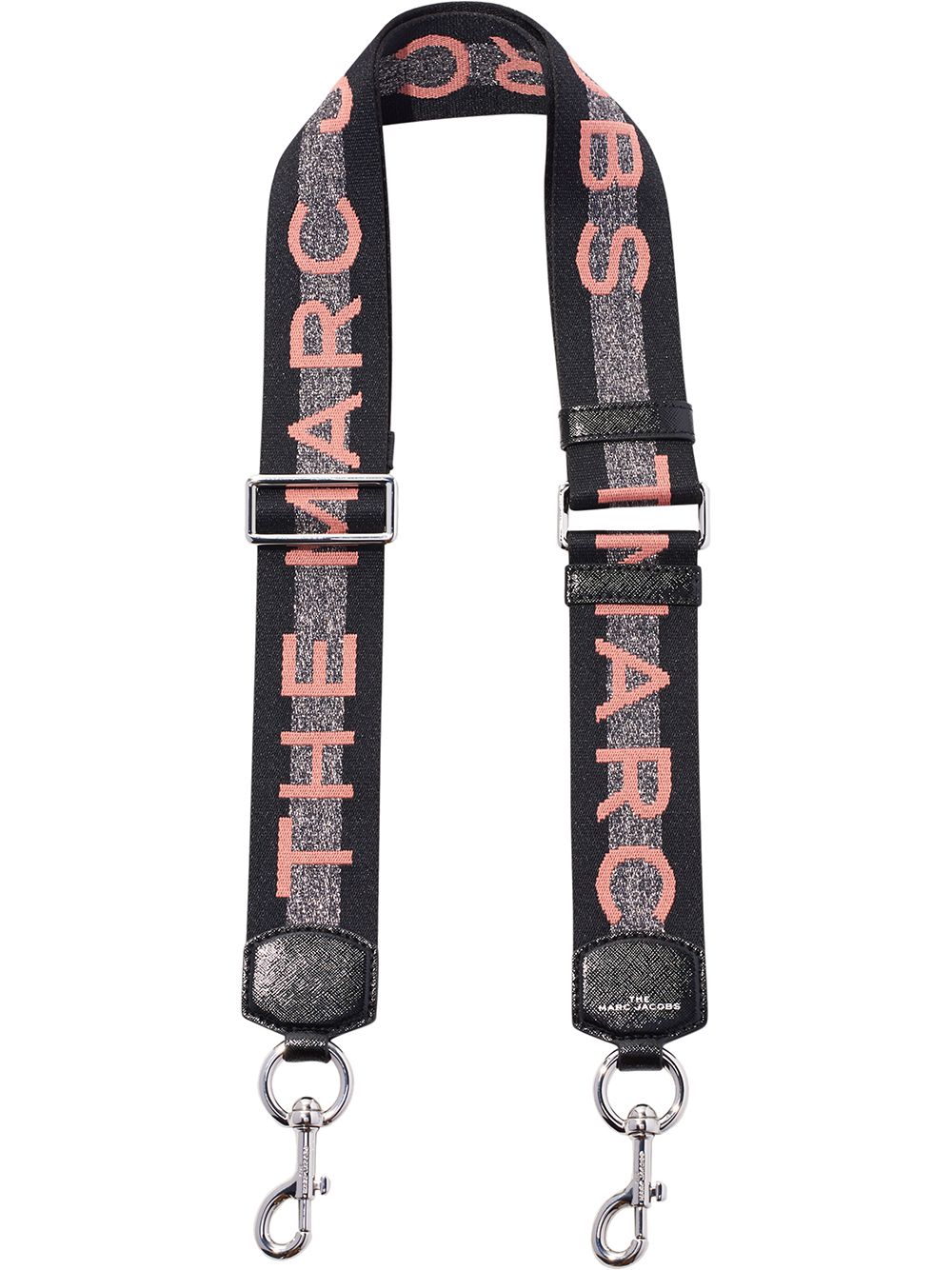 Marc Jacobs The Strap logo图案包带 - 黑色