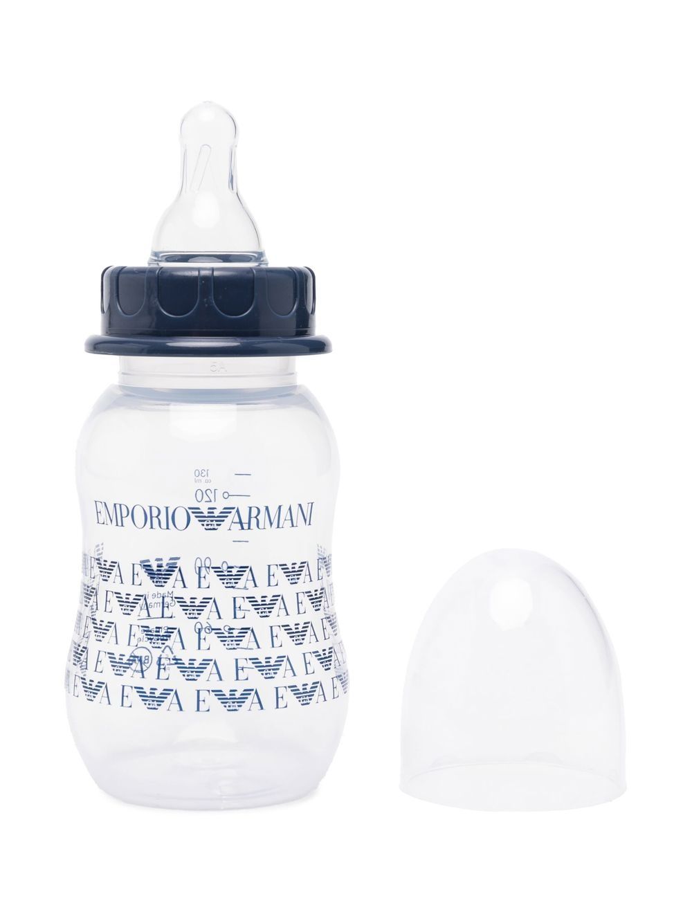 Emporio Armani Kids logo印花奶瓶 - 蓝色