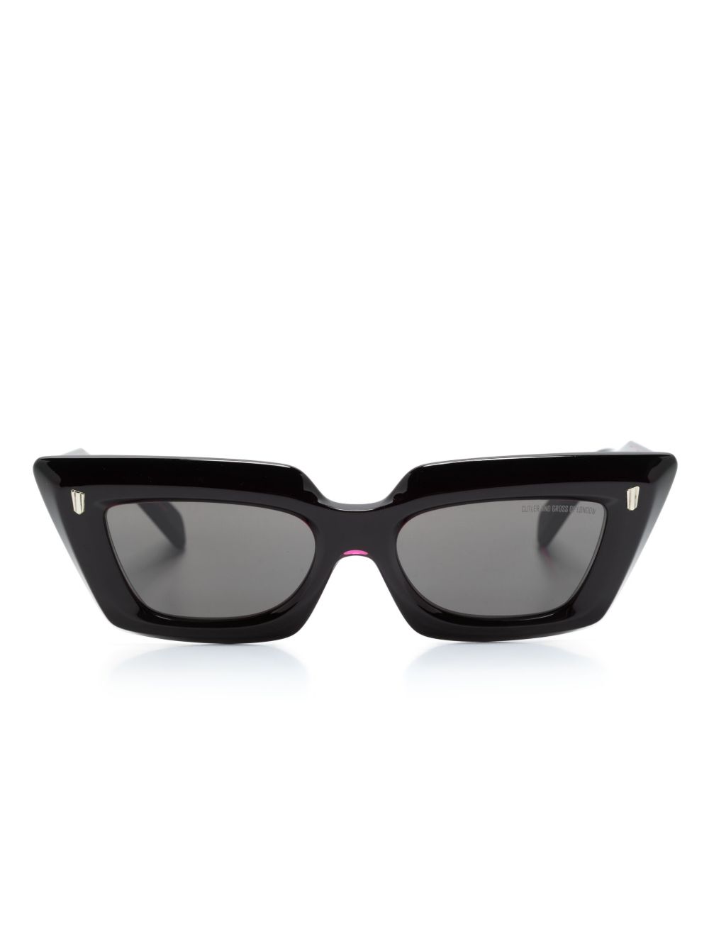 Cutler & Gross 1408 猫眼框太阳眼镜 - 黑色