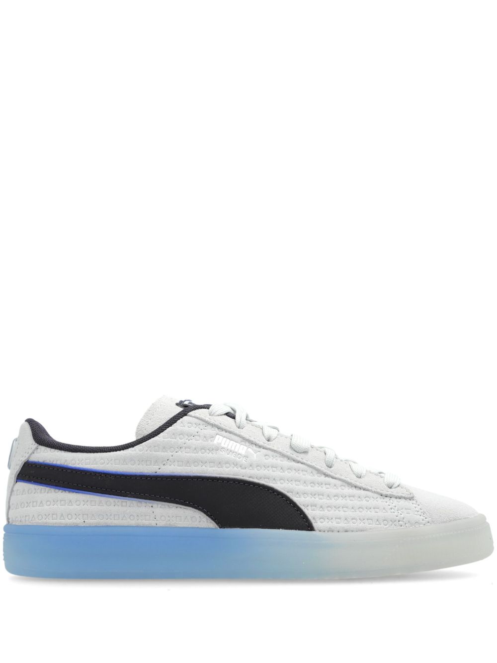 PUMA x Playstation Suede 凹面压花运动鞋 - 中性色