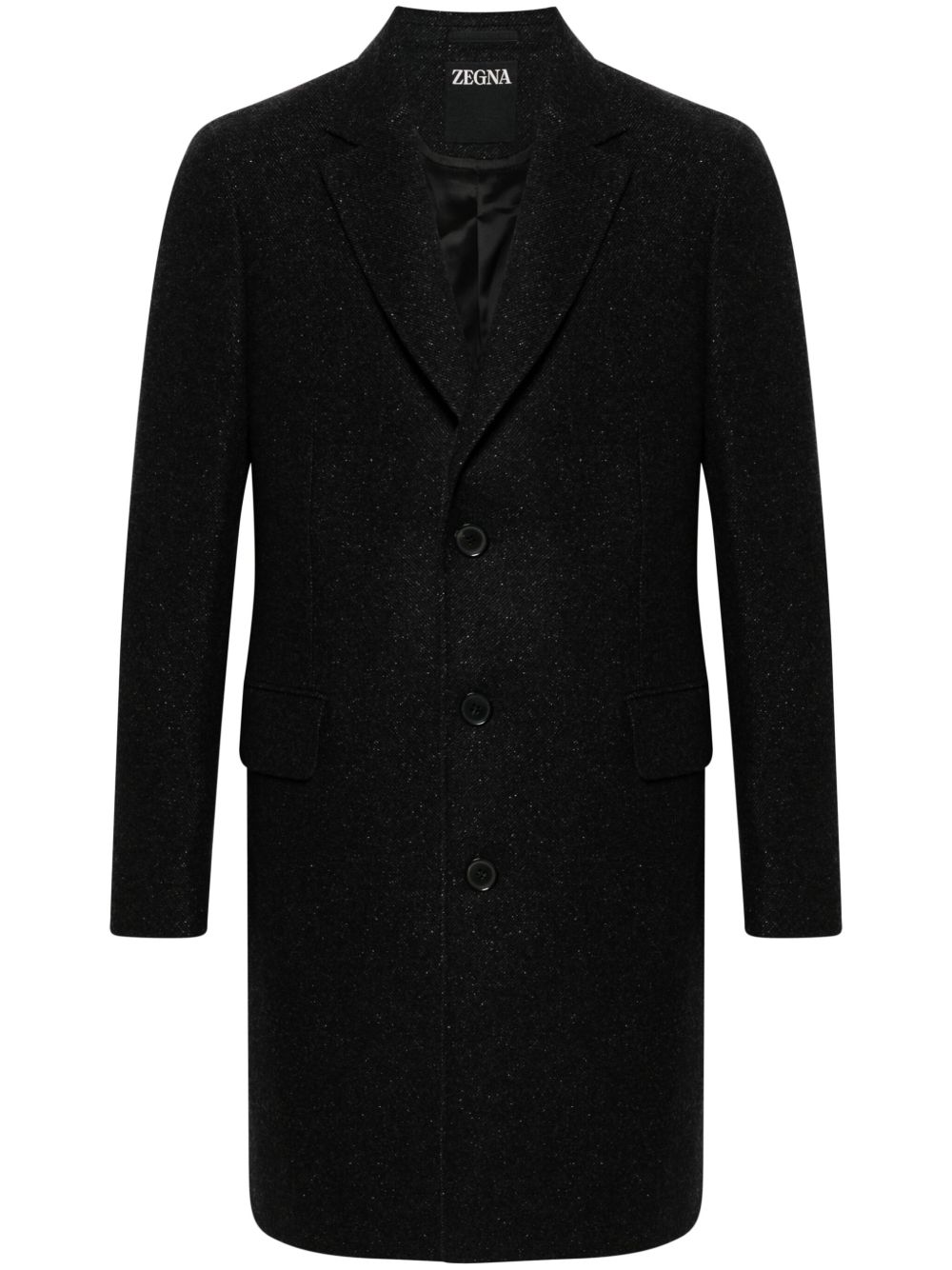 Zegna 斑点外套 - 黑色
