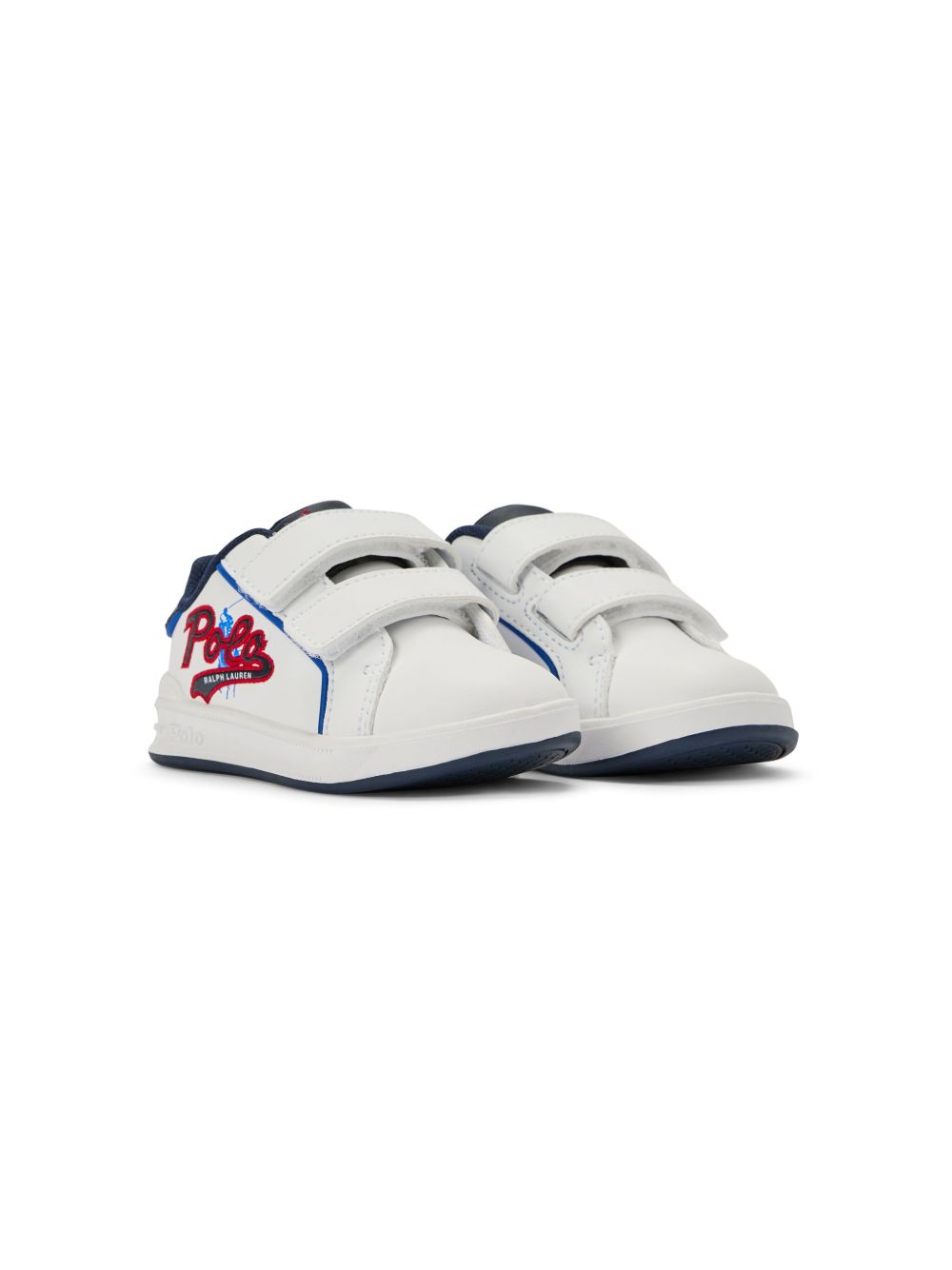 POLO RALPH LAUREN KIDS Heritage Court III 板鞋 - 白色