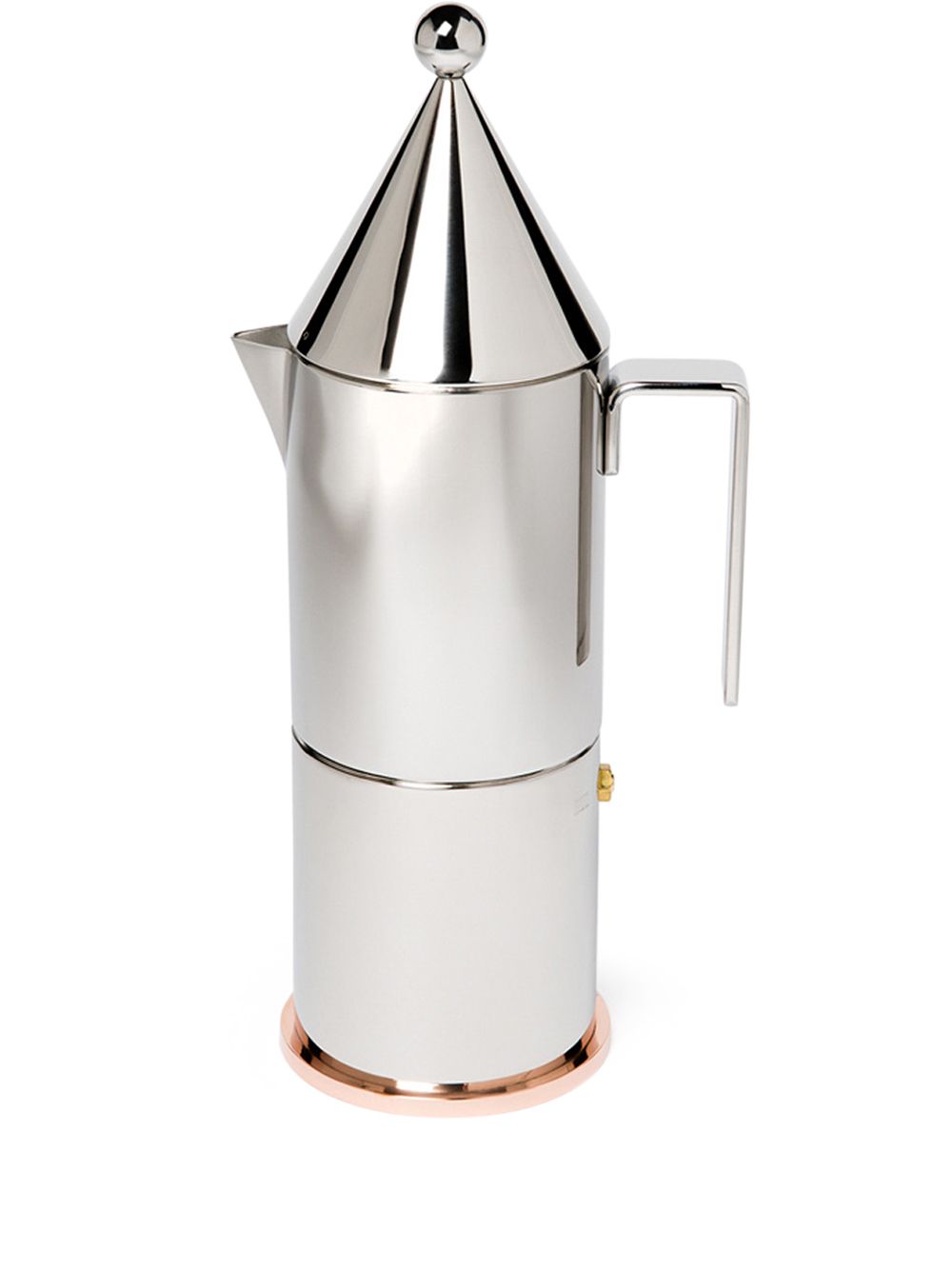Alessi La Conica 煮咖啡机 - 银色