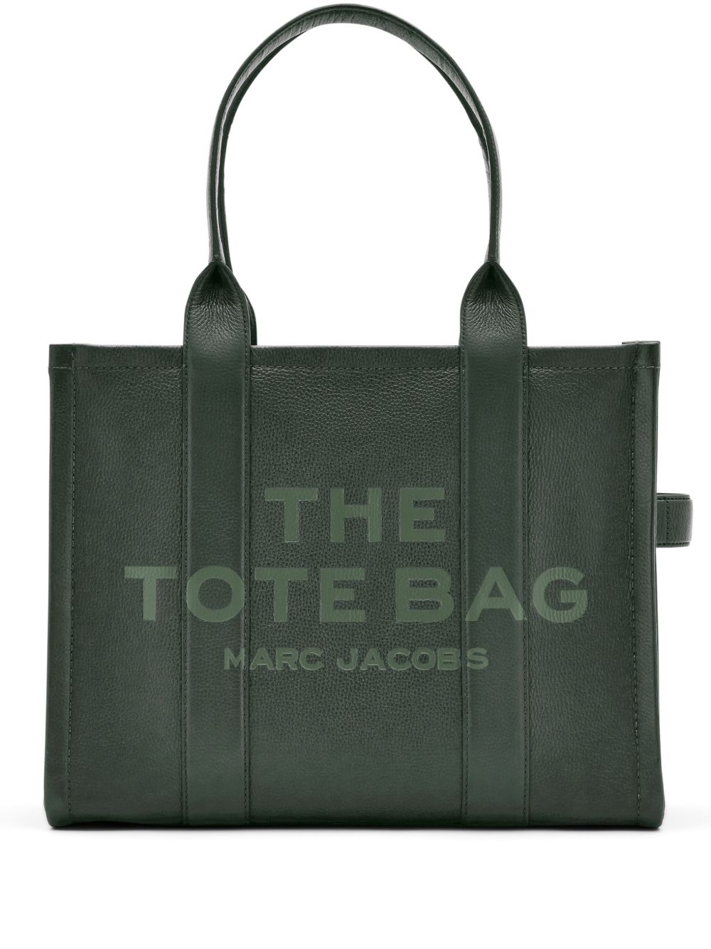 Marc Jacobs The Tote 皮质手提包 - 绿色