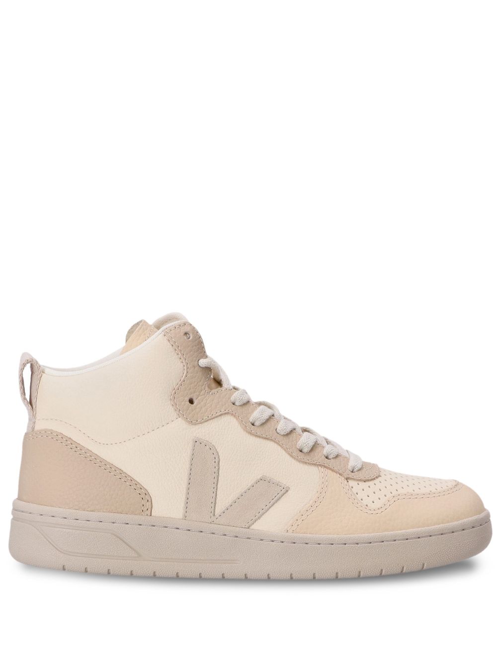 VEJA V15 Chromefree 高帮运动鞋 - 白色