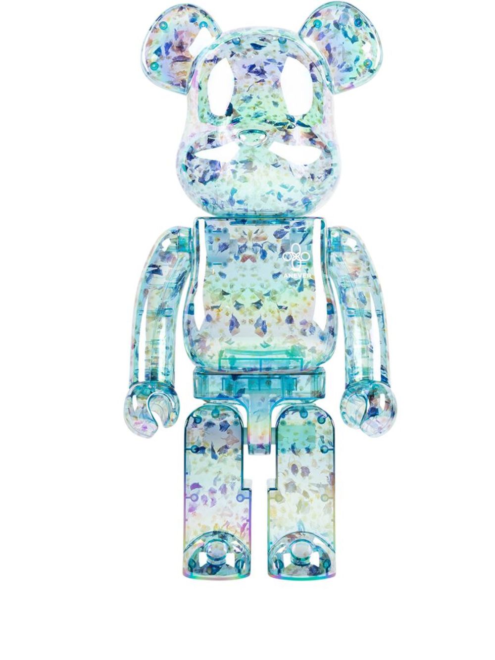 MEDICOM TOY x ANEVER BE@RBRICK 1000% 模型玩具 - 蓝色