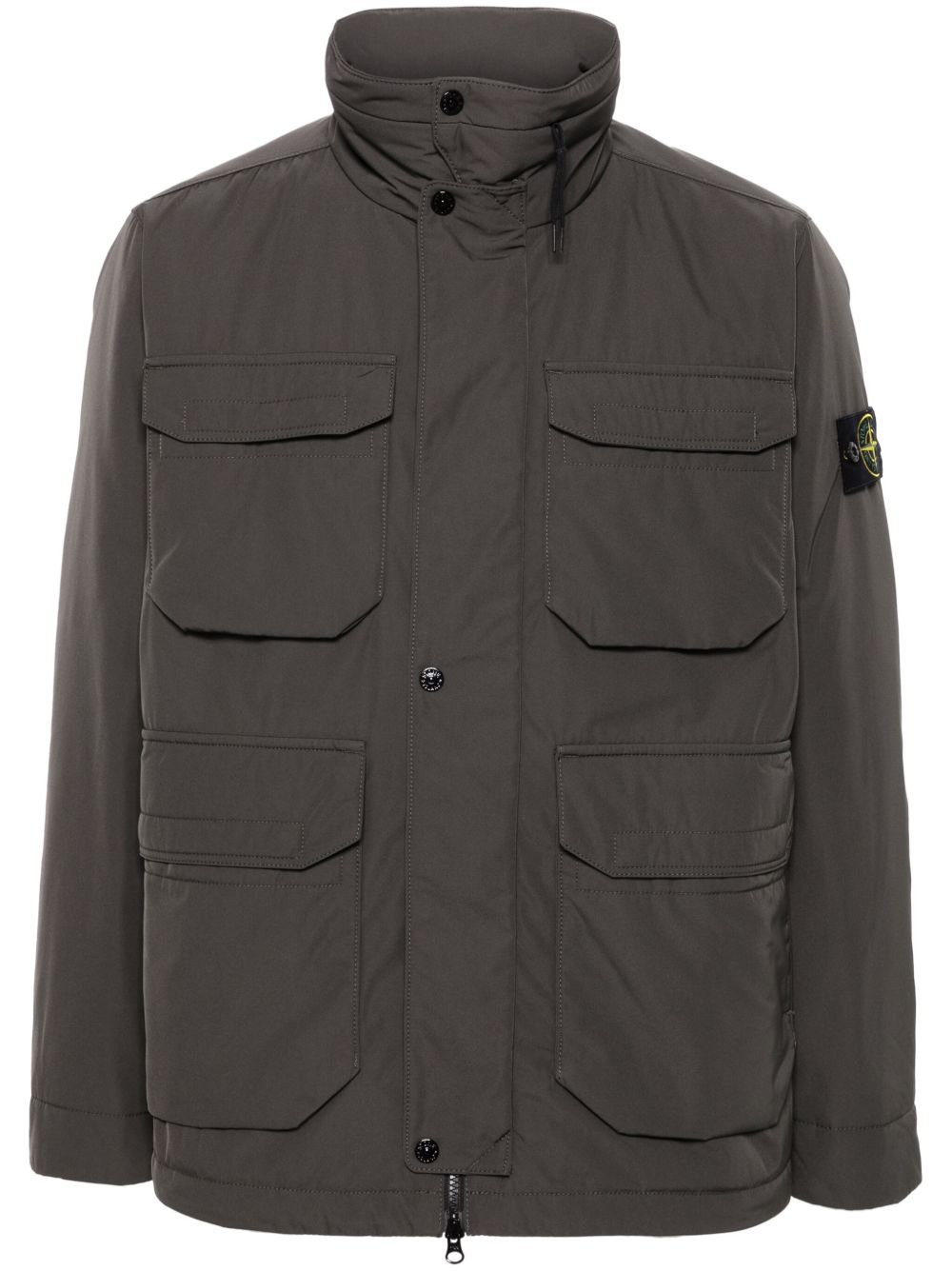 Stone Island 罗盘徽章夹克 - 绿色