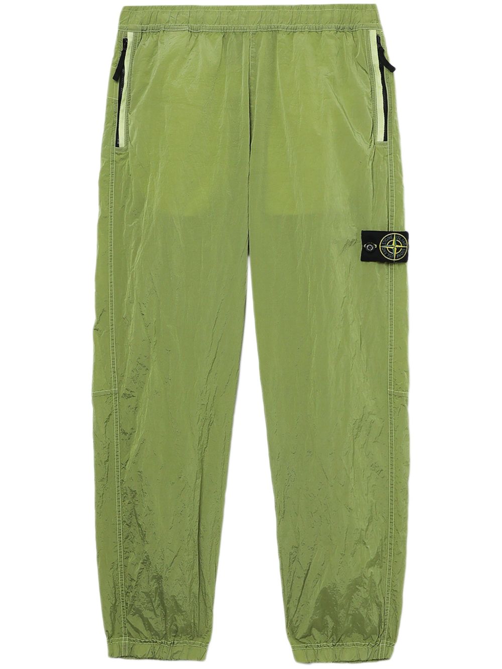 Stone Island 罗盘徽章运动裤 - 绿色