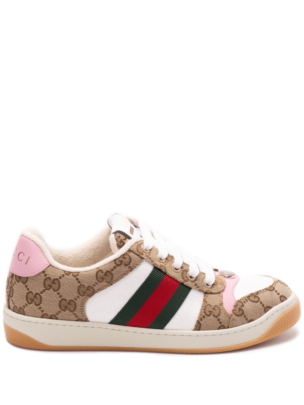 Gucci GG 帆布运动鞋 - 中性色