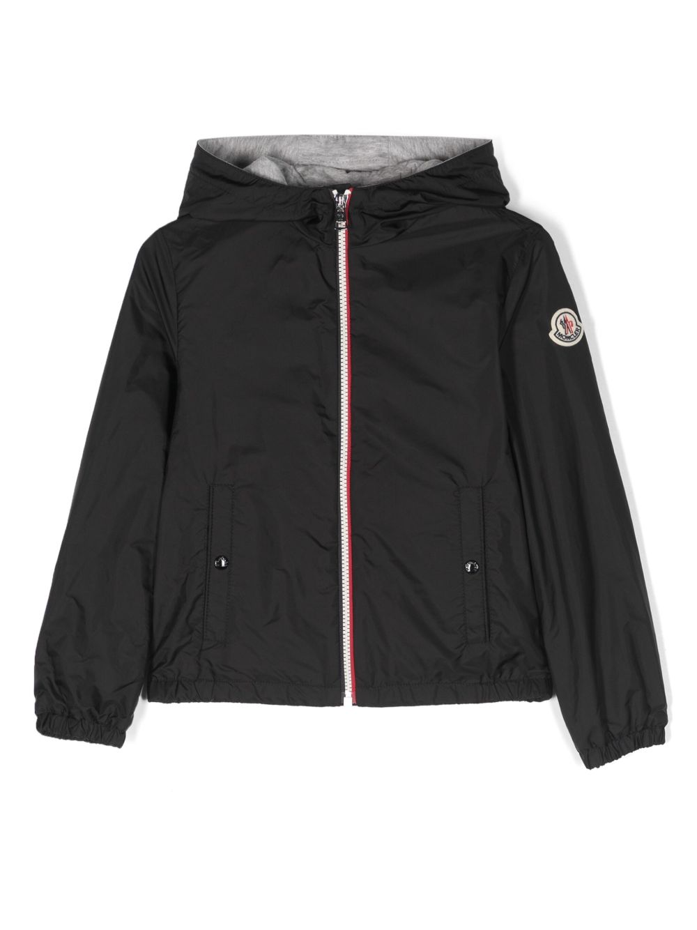 Moncler Enfant New Urville 连帽夹克 - 黑色