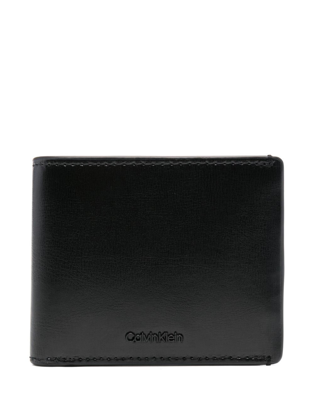 Calvin Klein bi-fold wallet - 黑色