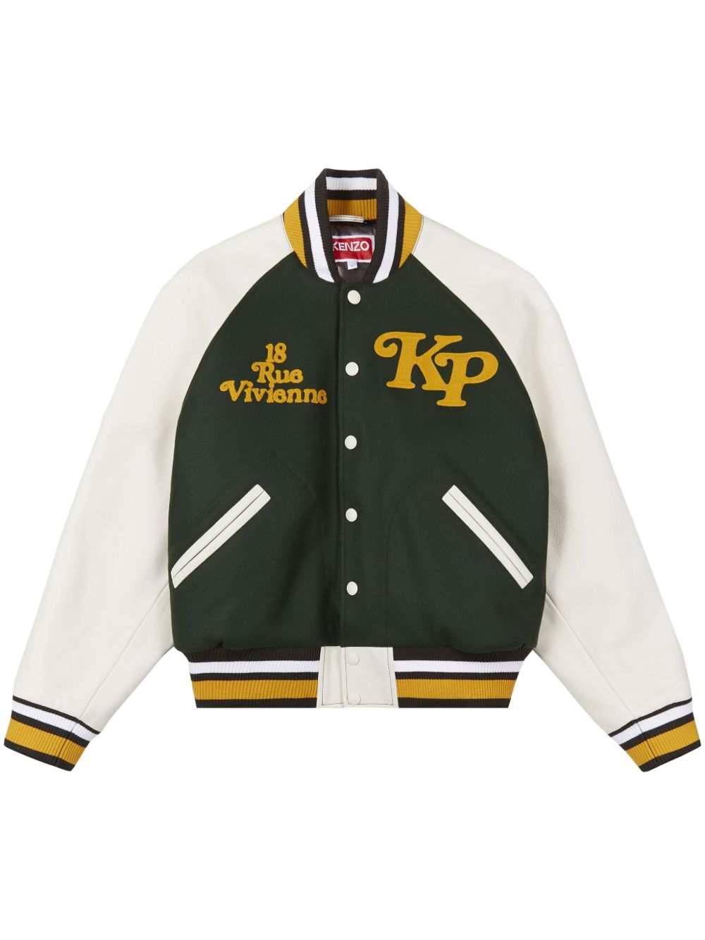 Kenzo x Verdy 棒球飞行员夹克 - 绿色