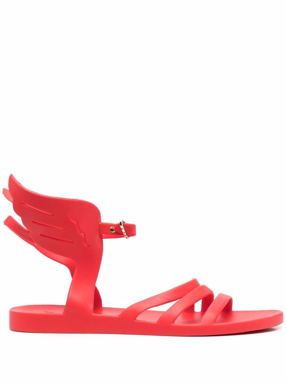Ancient Greek Sandals Ikaria 果冻凉鞋 - 红色
