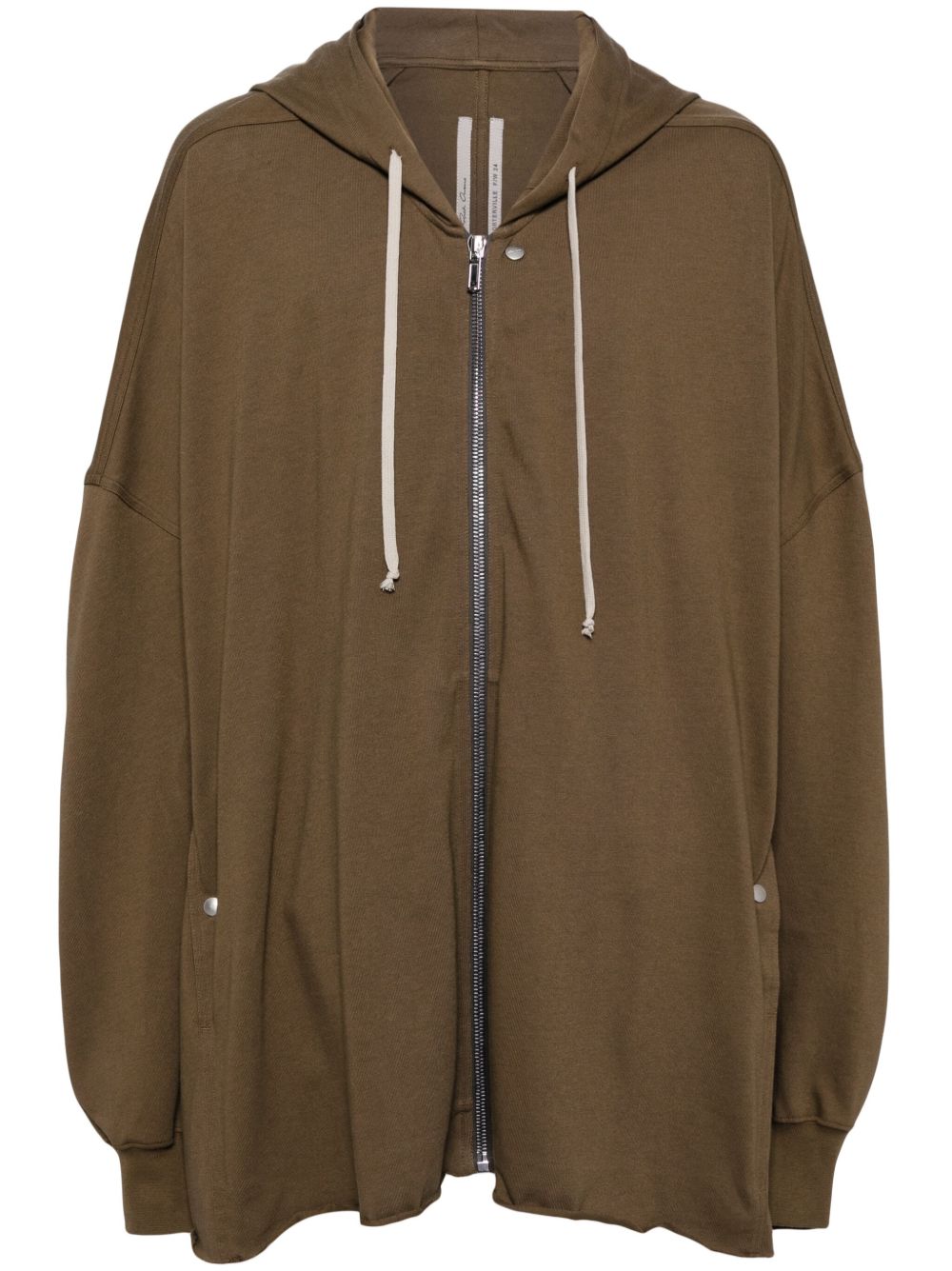 Rick Owens 垮肩连帽夹克 - 中性色