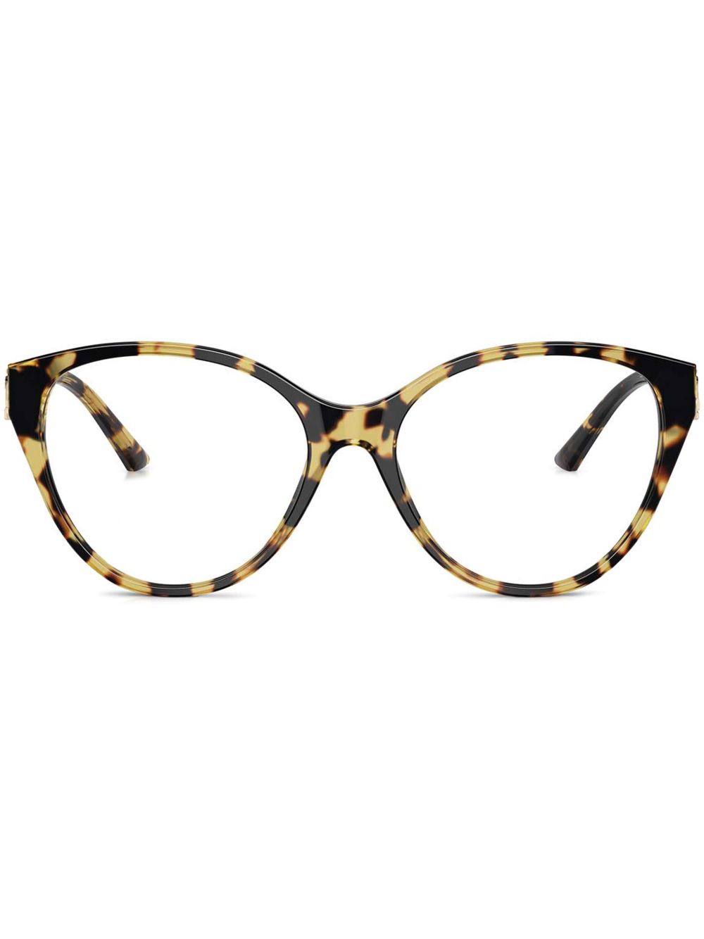 Jimmy Choo Eyewear 圆框眼镜 - 褐色