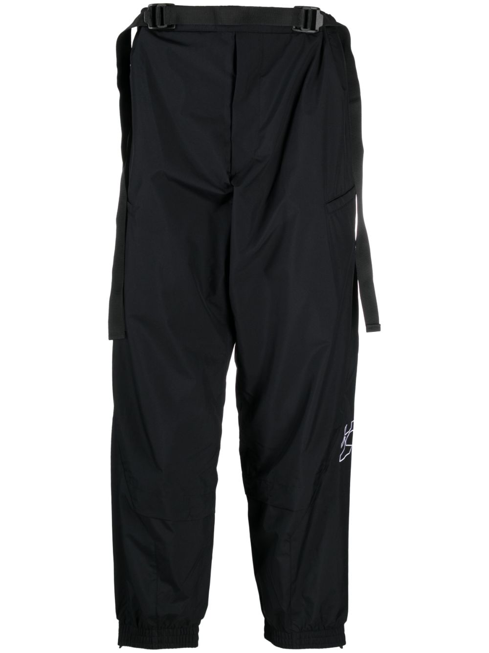 ACRONYM P53 Gore-Tex 锥形垮裤 - 黑色