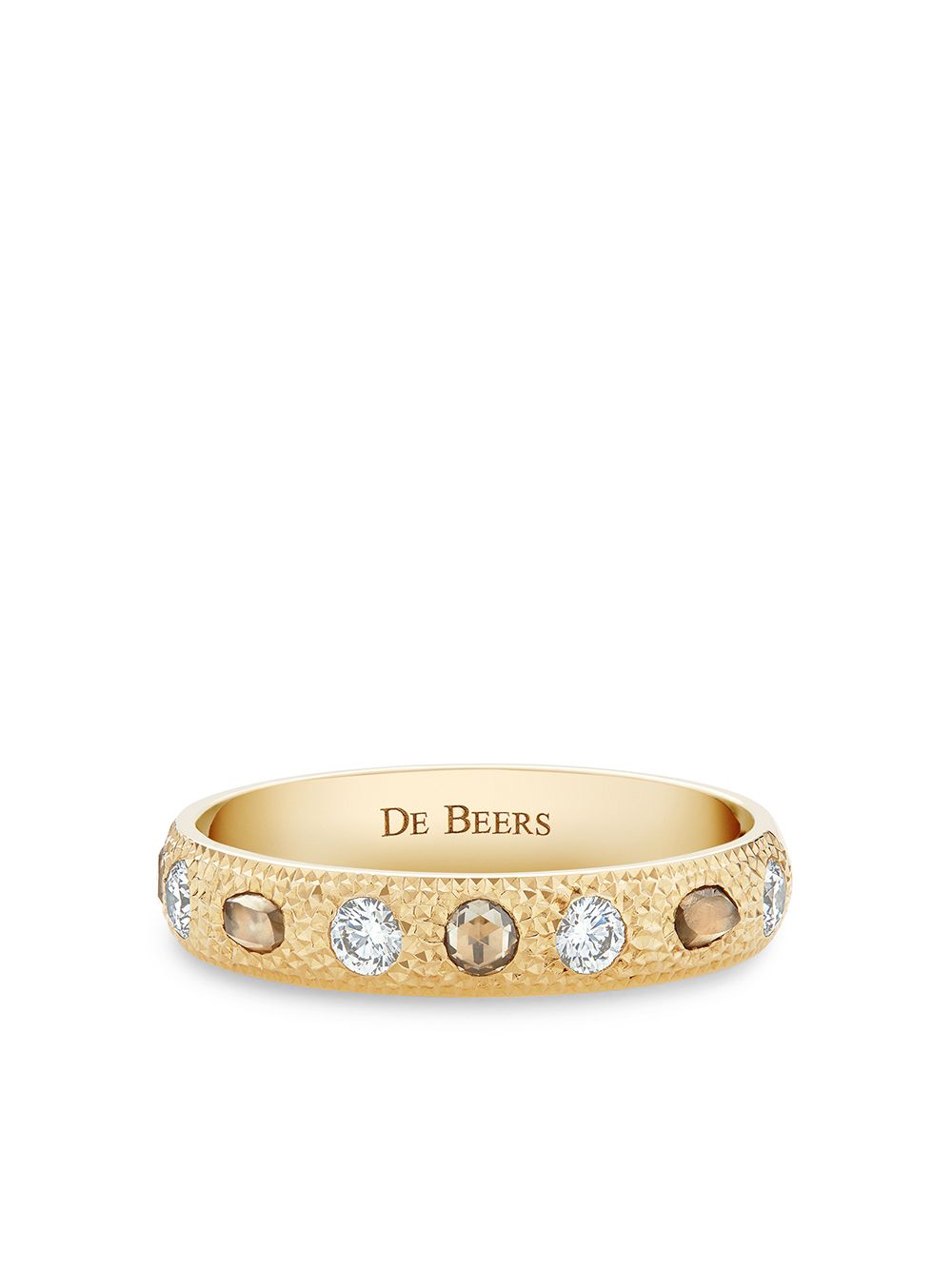 De Beers Jewellers Talisman 18K黄金小号钻石戒指 - 金色