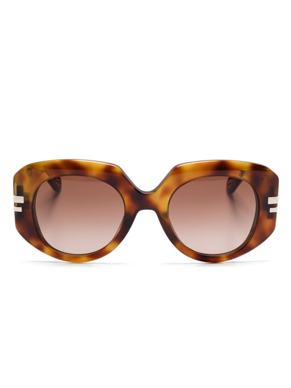 Chloé Eyewear West 太阳眼镜 - 褐色