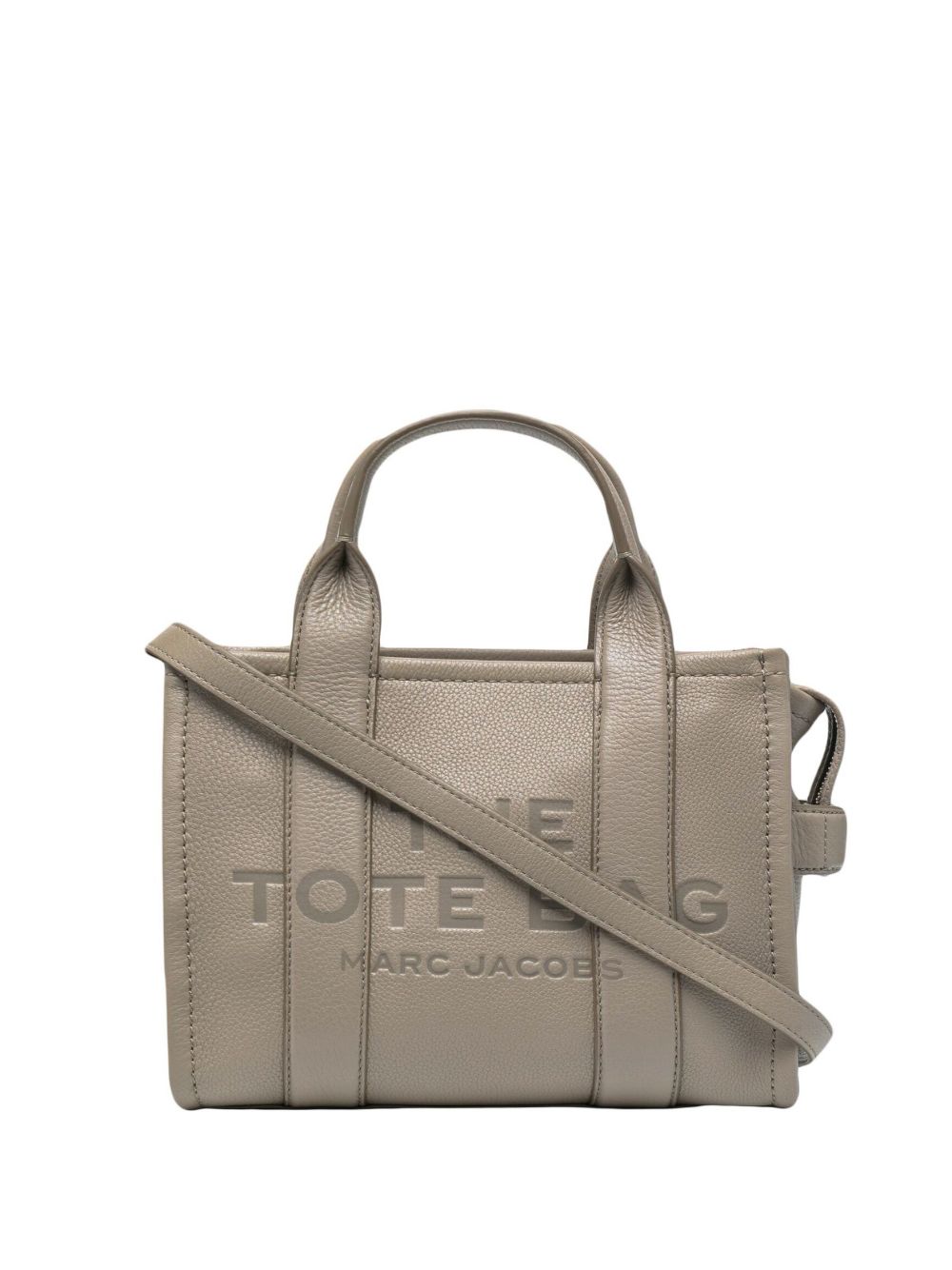 Marc Jacobs The Leather Tote 小号手提包 - 灰色