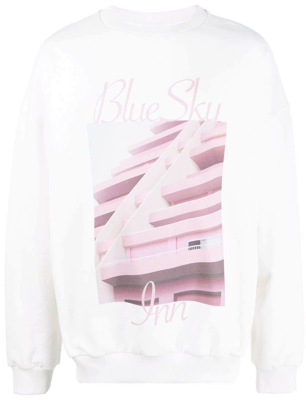 BLUE SKY INN logo印花卫衣 - 中性色