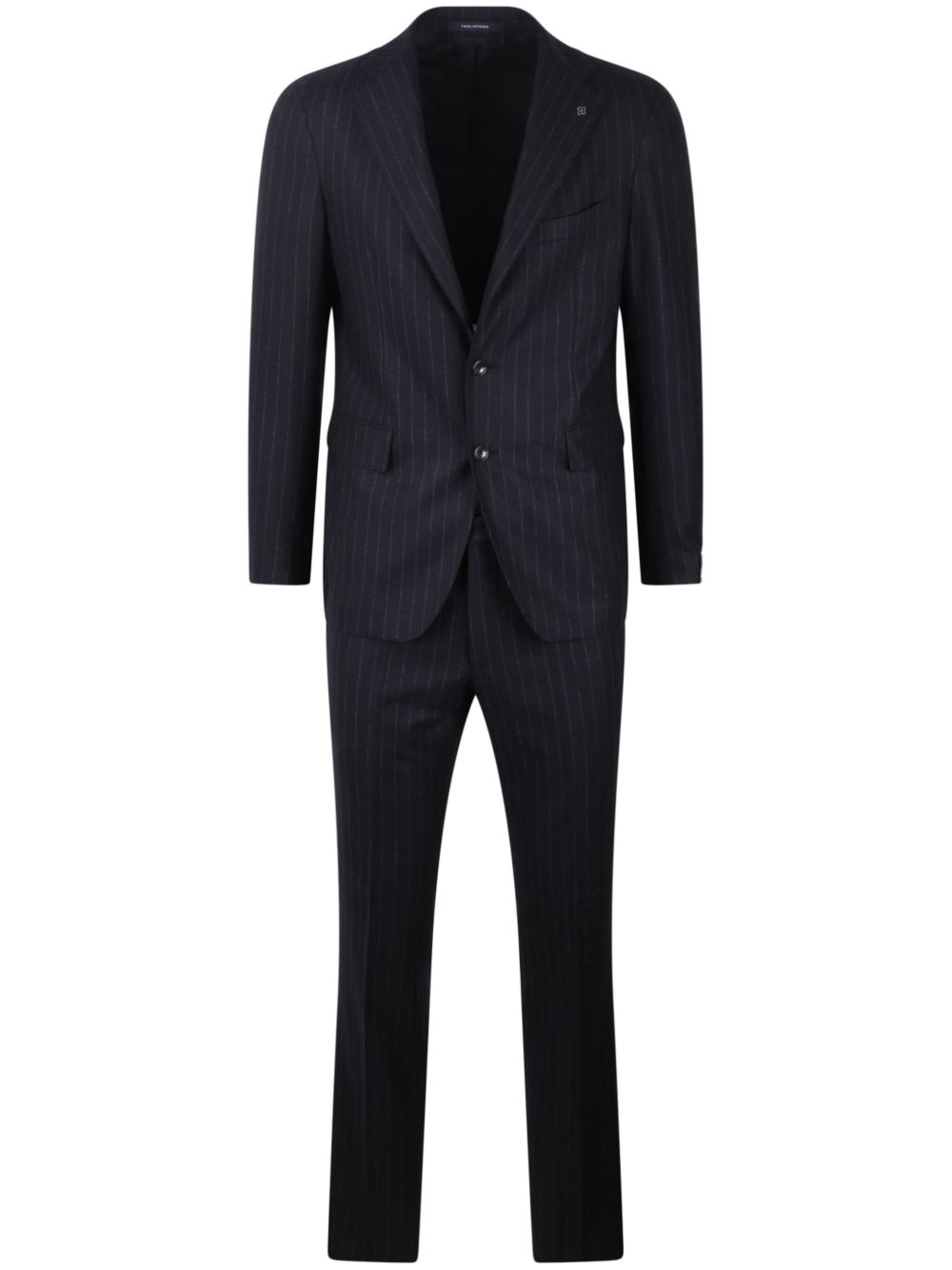 Tagliatore pinstripe-pattern suit - 蓝色