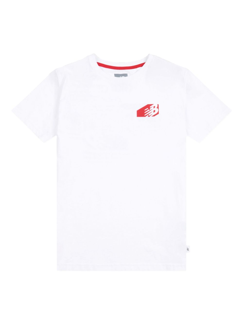 New Balance Kids Athletics Relaxed Player T恤 - 白色
