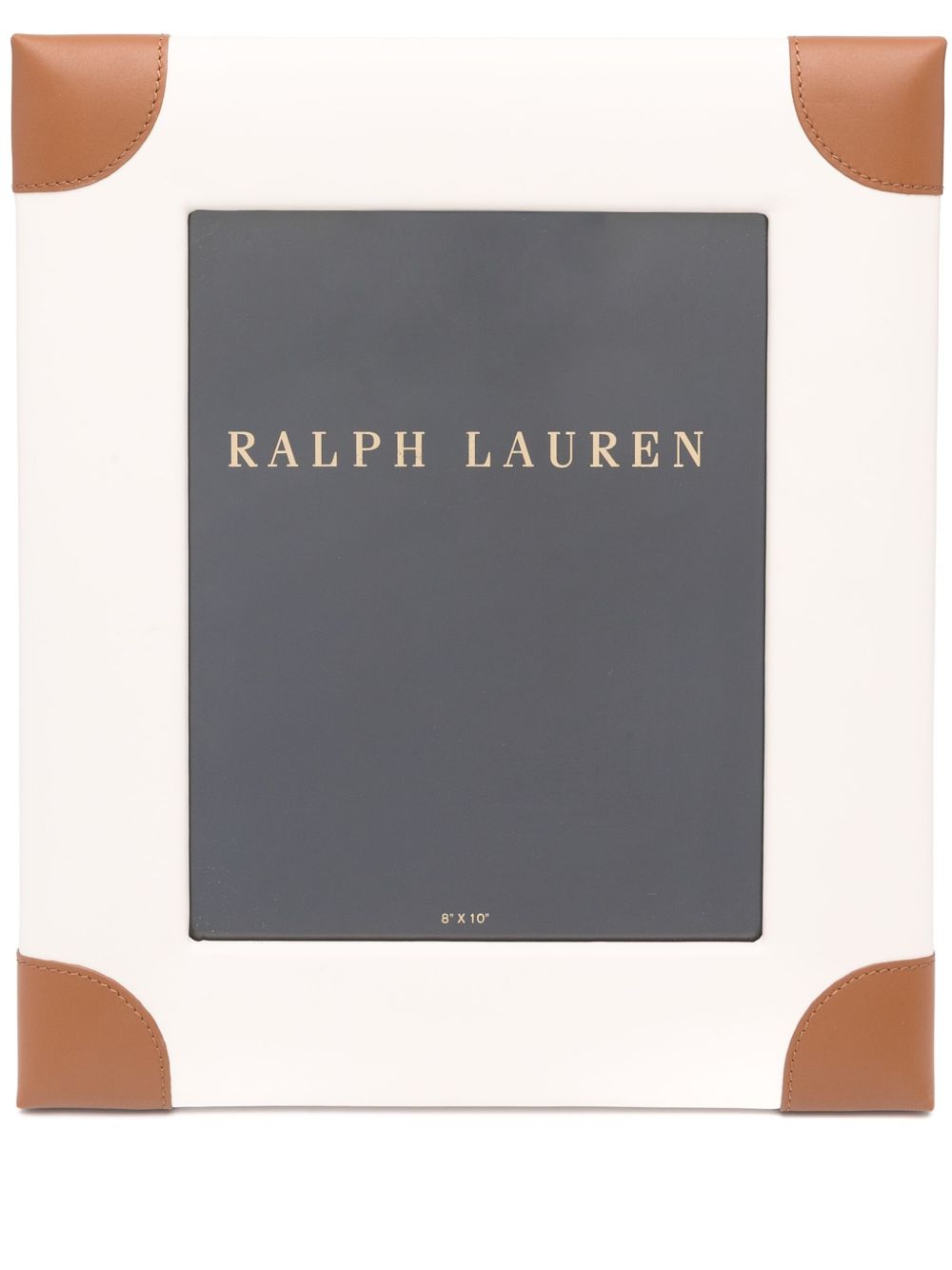 Ralph Lauren Home Ryan 皮质相框 - 中性色