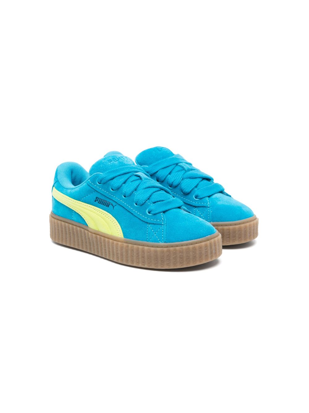Puma Kids x Fenty Creeper Phatty 绒面皮运动鞋 - 蓝色