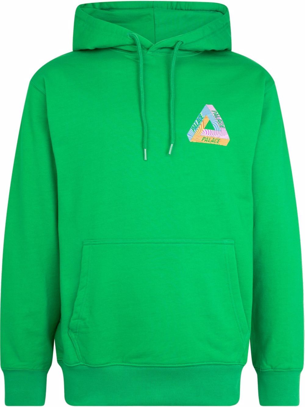 Palace Tri-Tex logo连帽衫 - 绿色