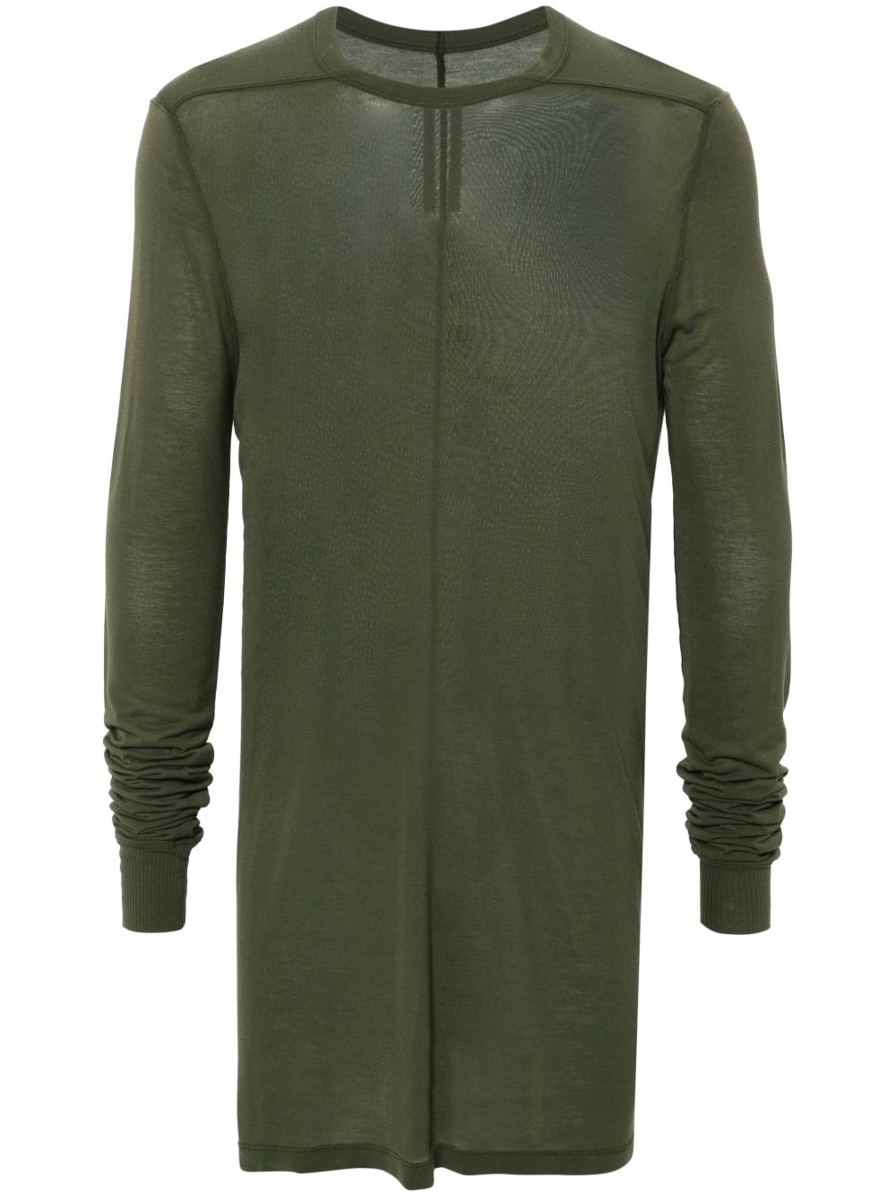 Rick Owens Level T恤 - 绿色