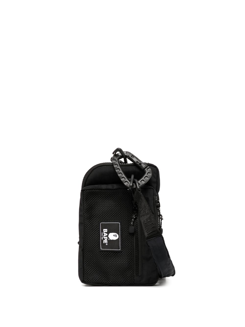 A BATHING APE® 多袋斜挎包 - 黑色