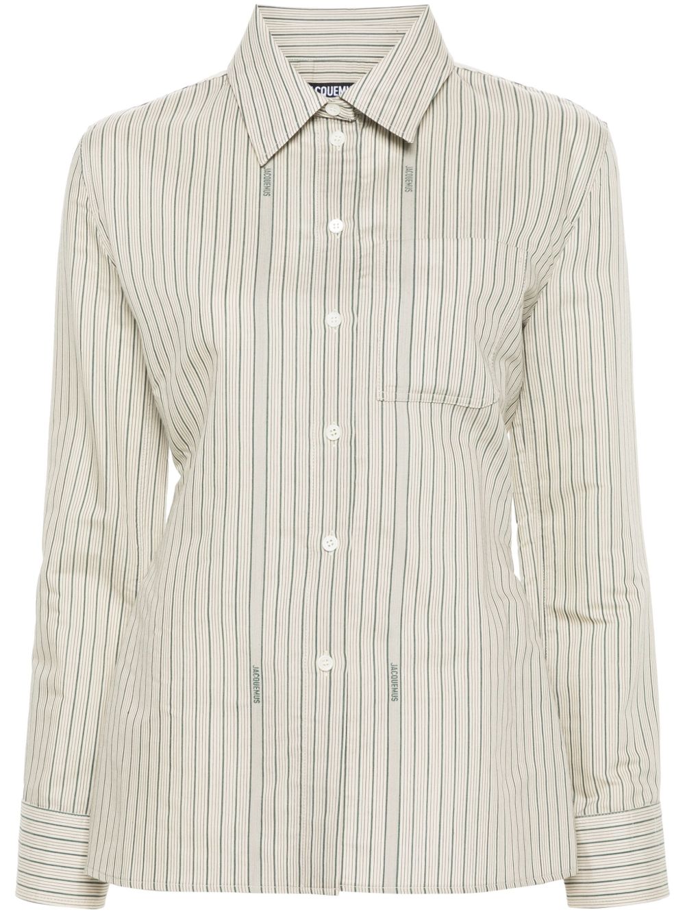 Jacquemus La Chemise De Costume 襯衫 - 绿色