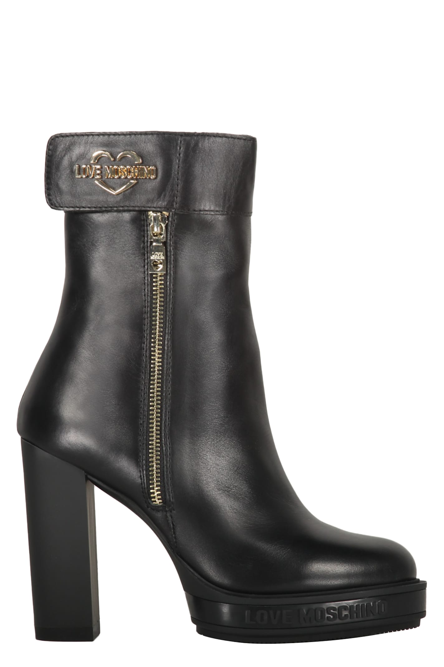 Love Moschino 皮革靴