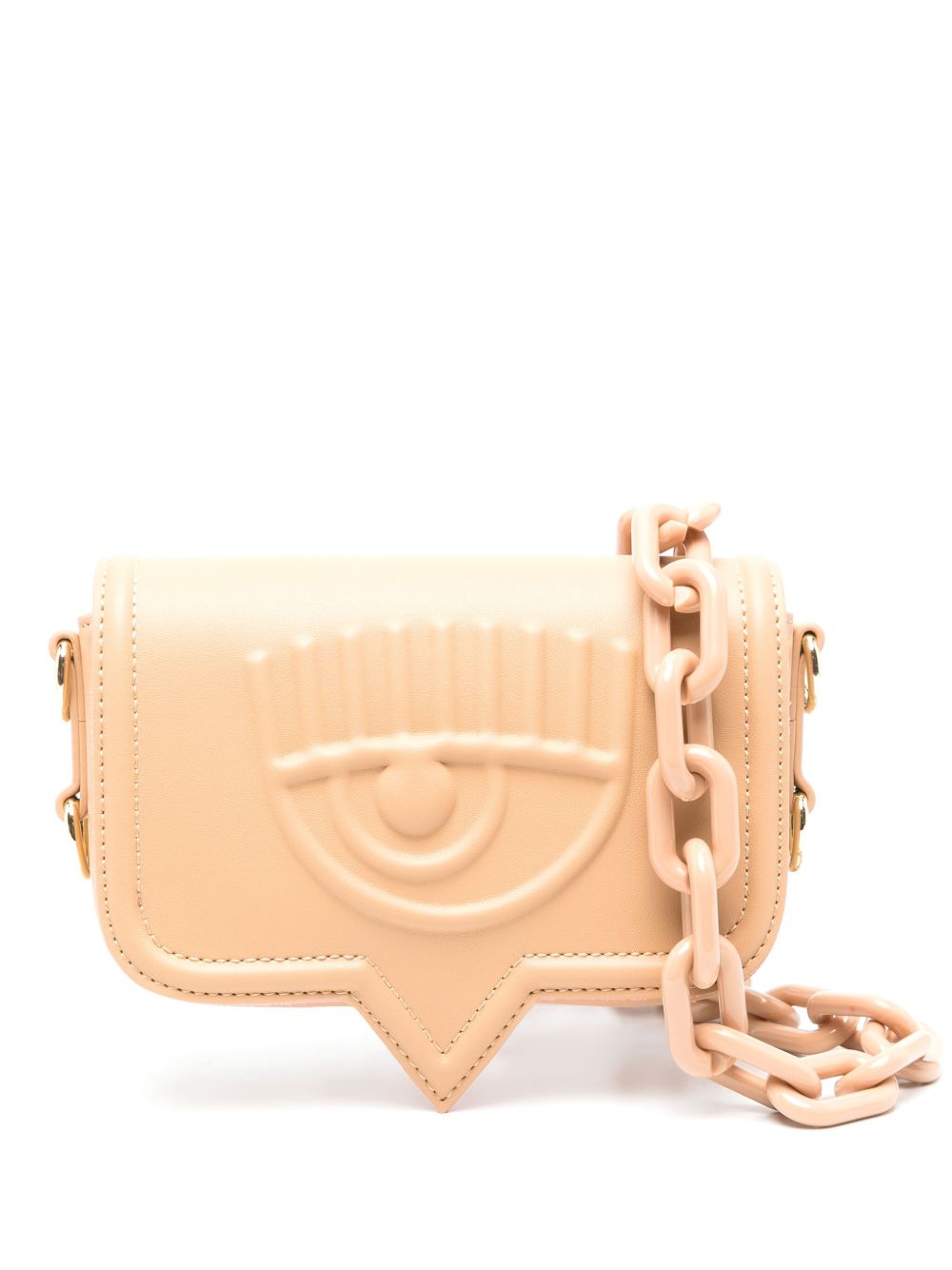 Chiara Ferragni Eyelike 小号斜挎包 - 中性色