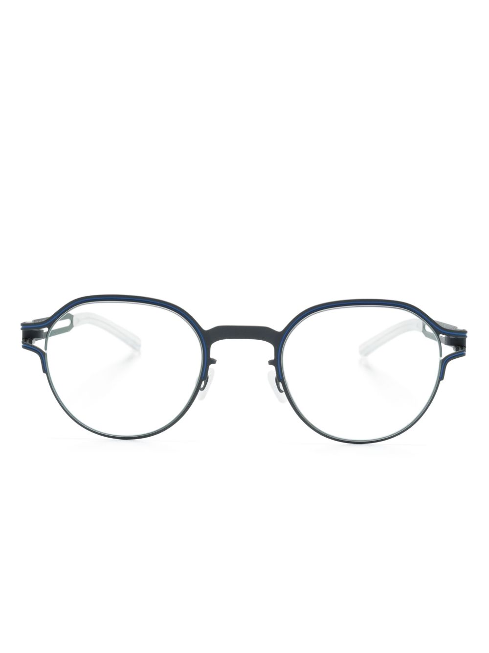 Mykita Vaasa 圆框眼镜 - 蓝色