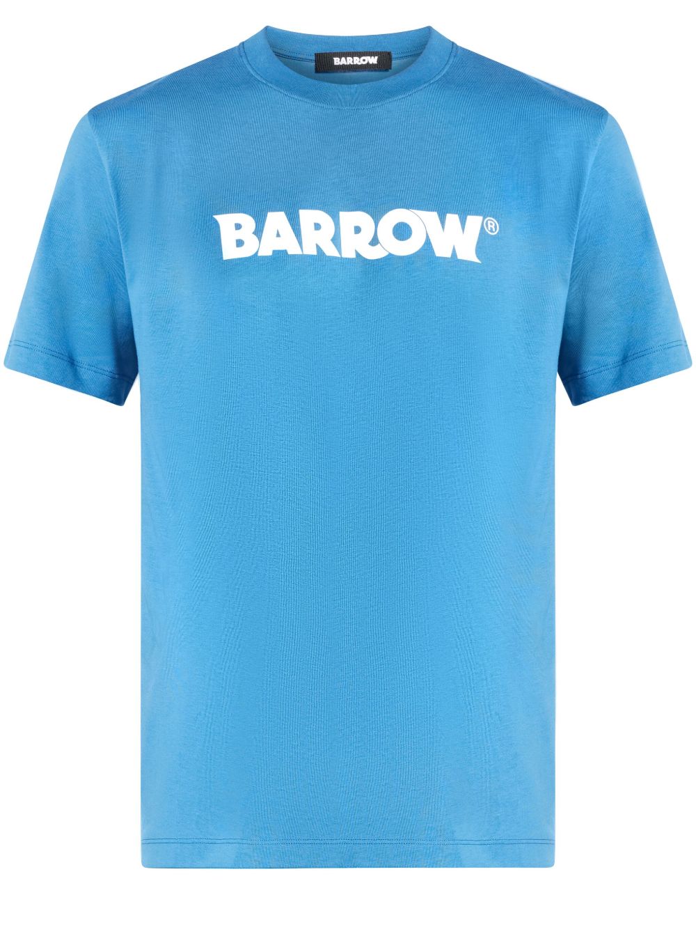 BARROW logo印花T恤 - 蓝色
