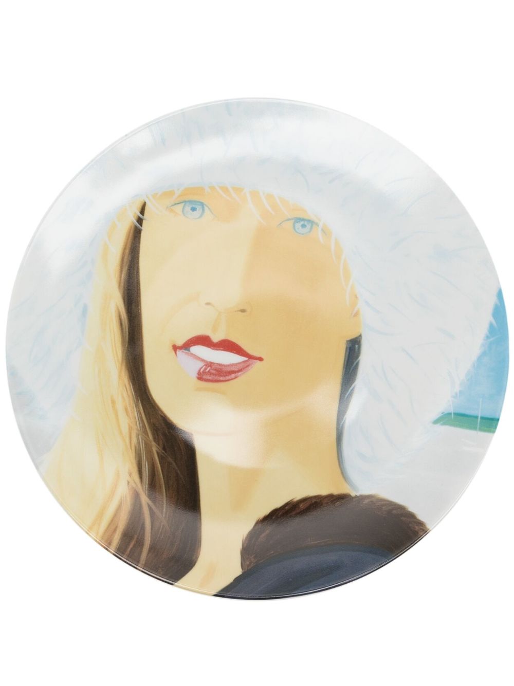 Ligne Blanche Alex Katz Jessica 装饰盘 - 白色