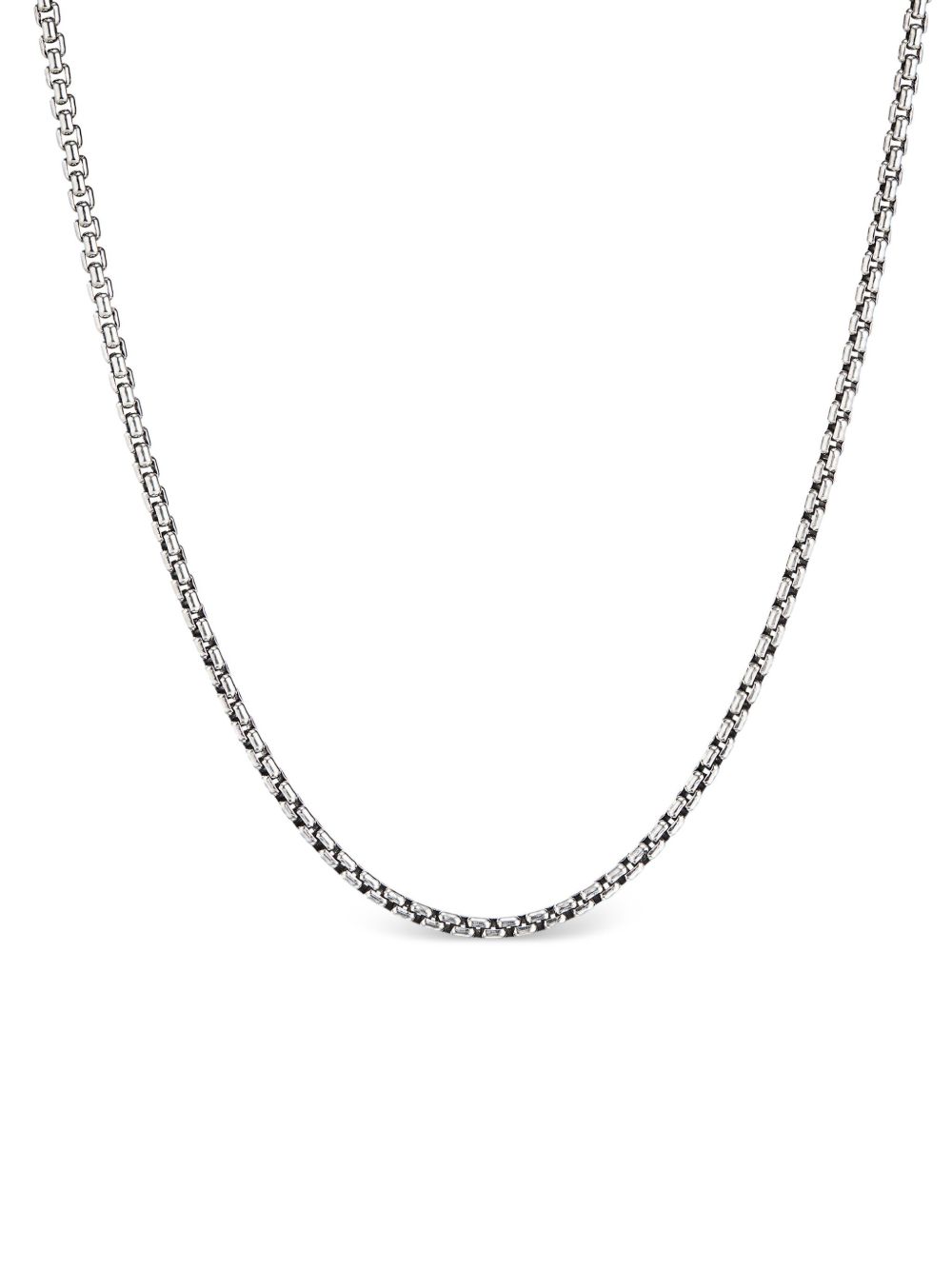 David Yurman Box Chain 项链 - 银色