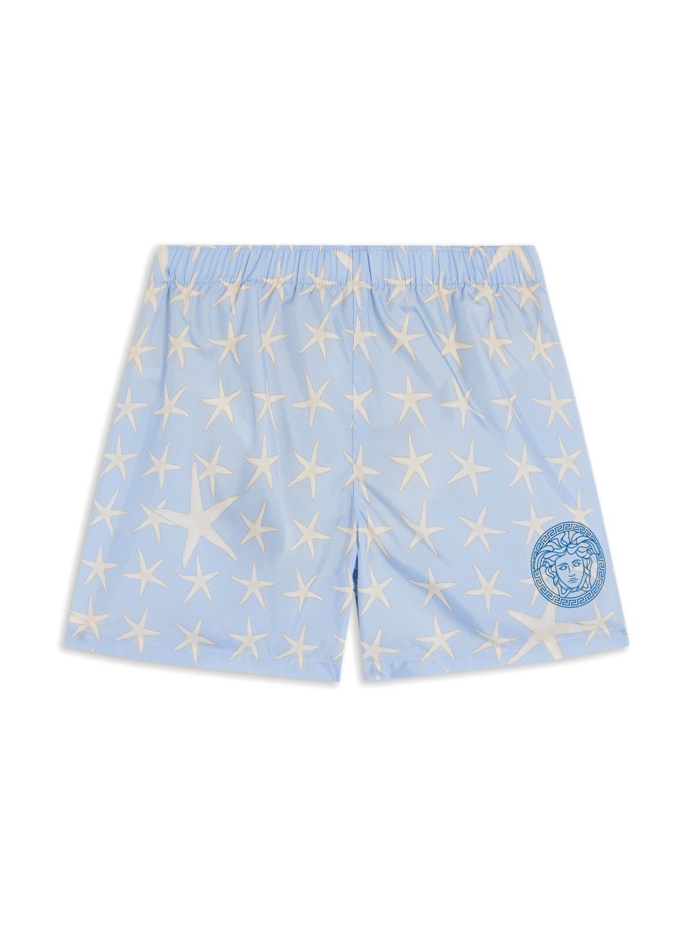 Versace Kids Medusa Head 图案泳裤 - 蓝色