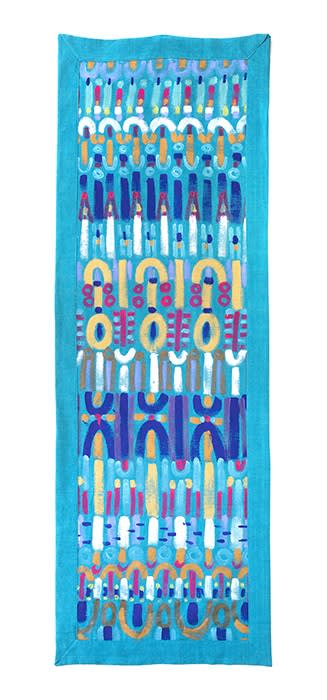 Le Botteghe su Gologone Tapestries Handpainted Colores 50x145 Cm
