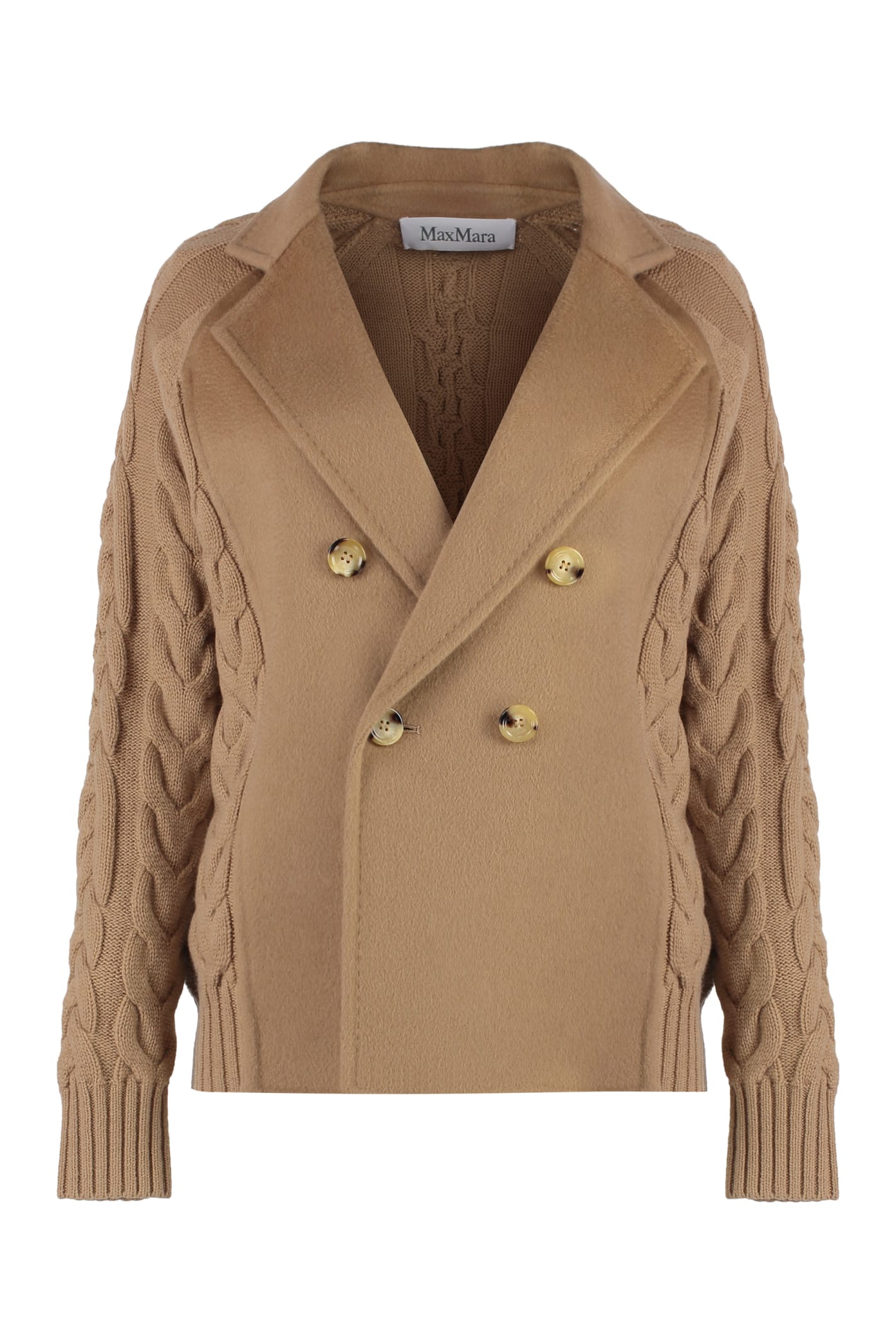 Max Mara Micio Double-breasted Wool Jacket