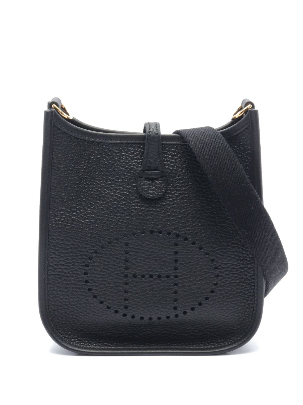 Hermès Pre-Owned Evelyne TPM 单肩包（2024年典藏款） - 黑色