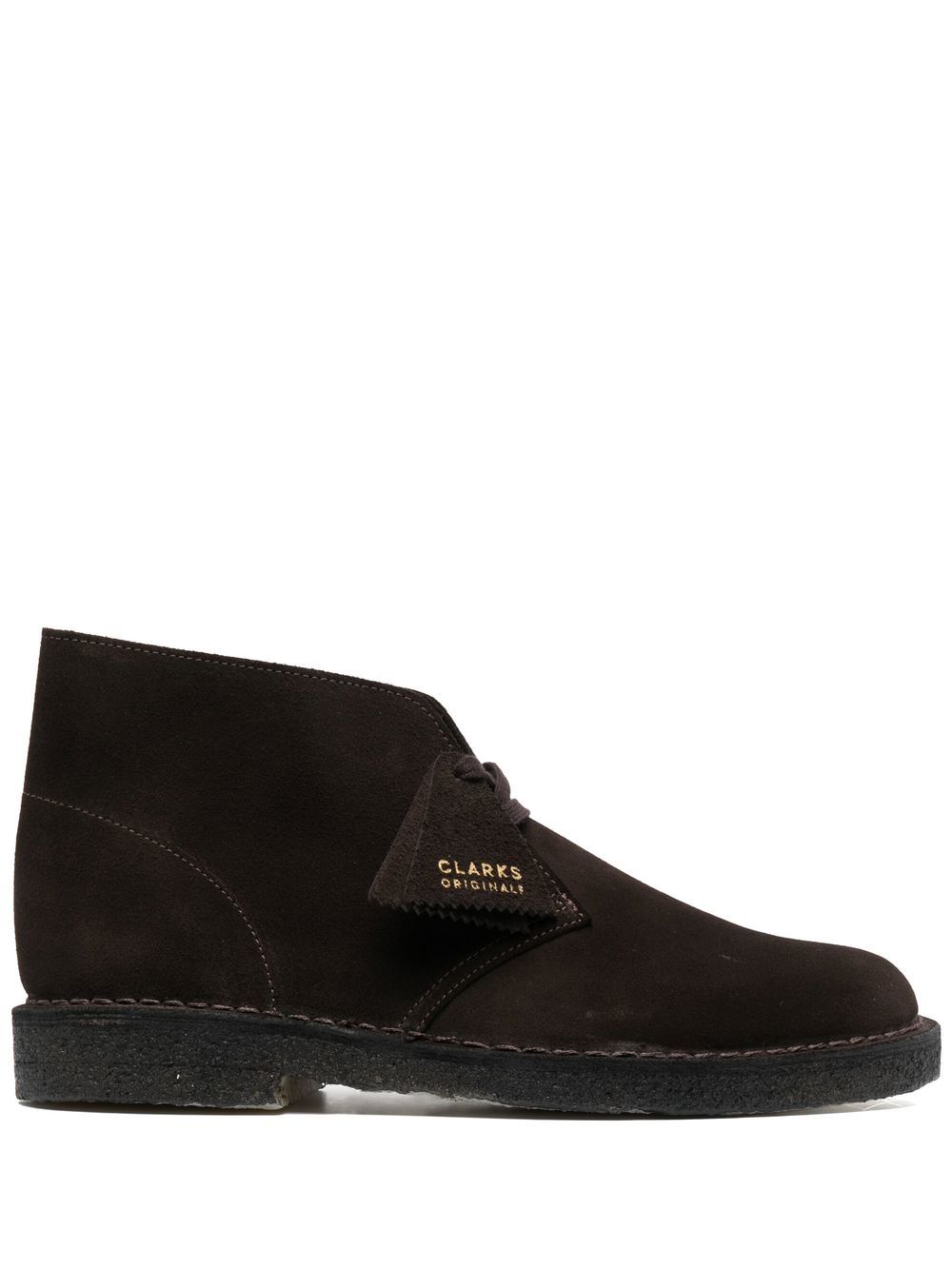 Clarks Originals 绒面皮系带及踝靴 - 褐色
