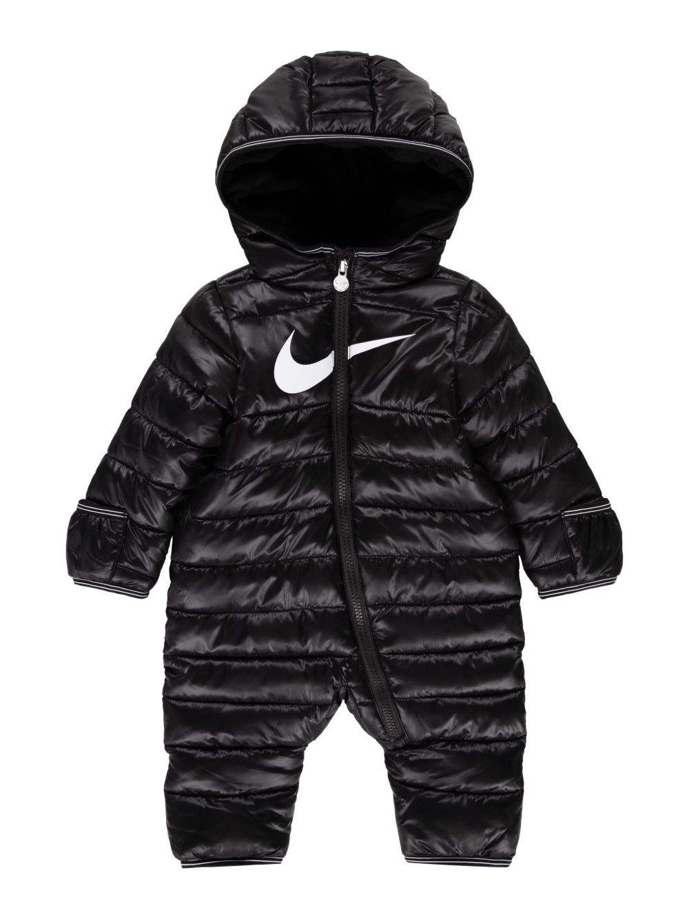 Nike Kids logo印花外套 - 黑色